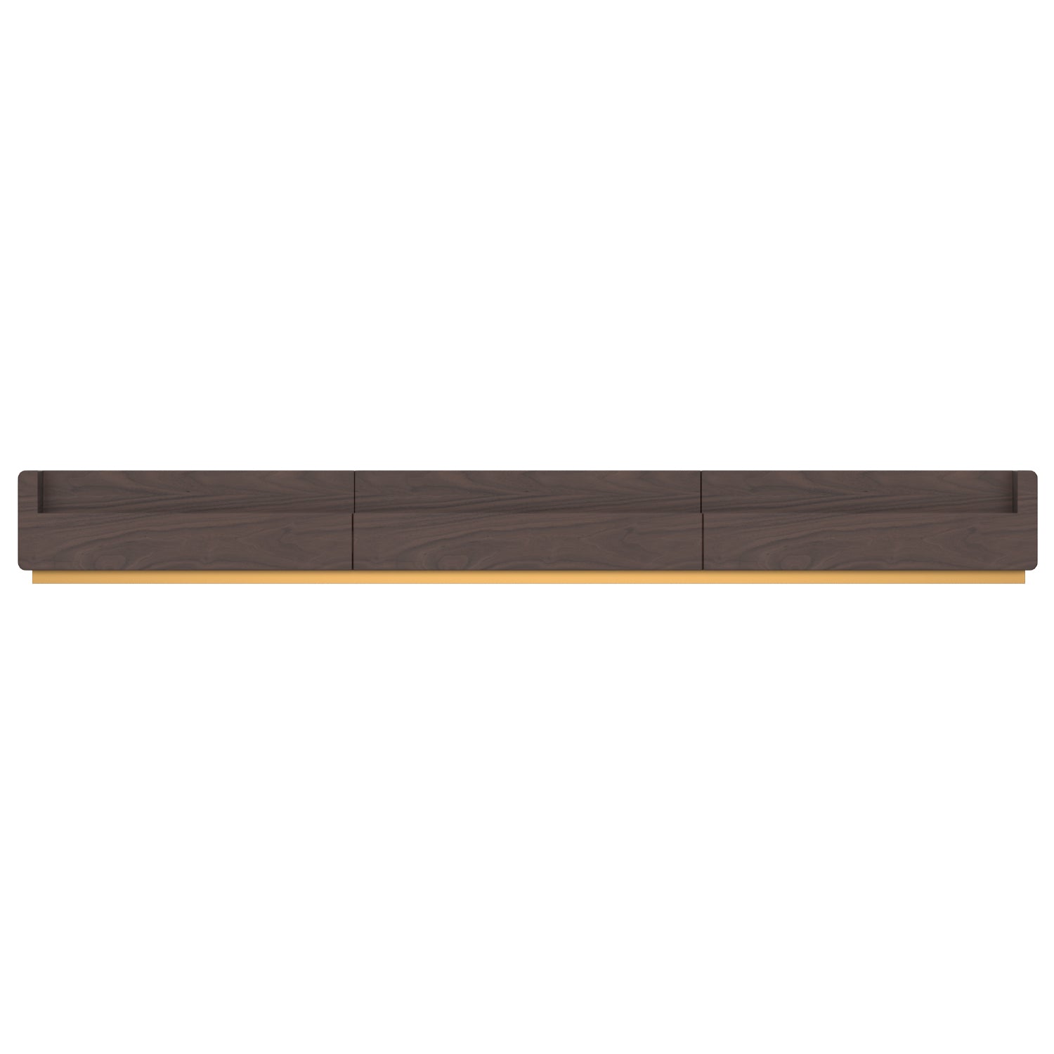 Shore Walnut Matte Motorized UST Laser TV Cabinet (Pre-assembled)