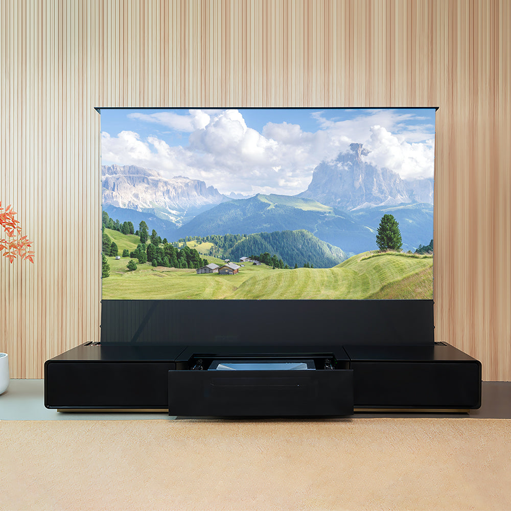 Shore ROLATV Rollable Laser Matte TV Cabinet (Pre-assembled)