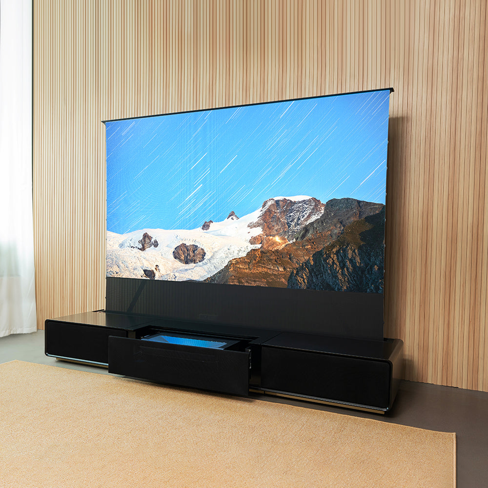 Shore ROLATV Rollable Laser Matte TV Cabinet (Pre-assembled)